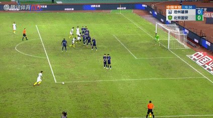 【中超】法比奥2射1传张稀哲建功 沧州1比5国安